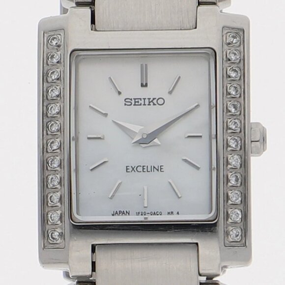 SEIKO Watches 1F20-0AD0 Stainless Steel Quartz - Picture 1 of 7